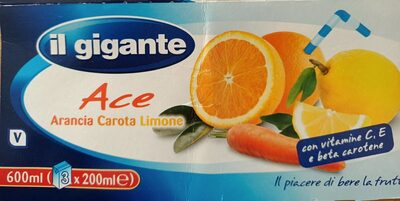Ace - Arancia Carota Limone