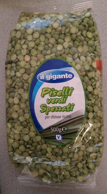 piselli verdi spezzati