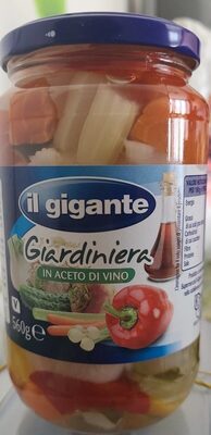 Giardiniera in aceto di vino
