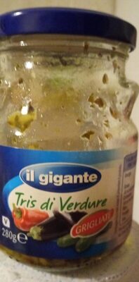Tris di verdure grigliate