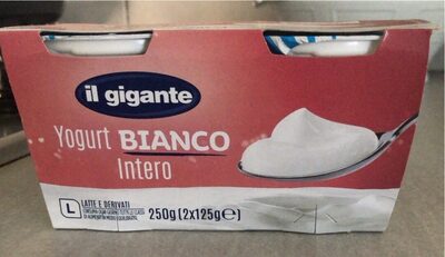 yogurt bianco intero