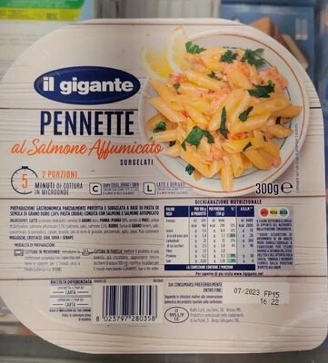 Pennette al Salmone Affumicato