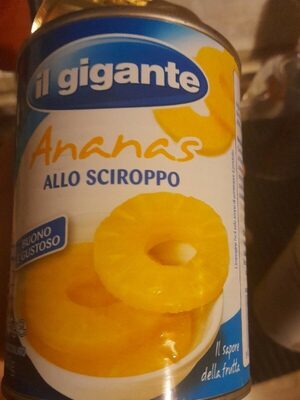 Ananas allo sciroppo