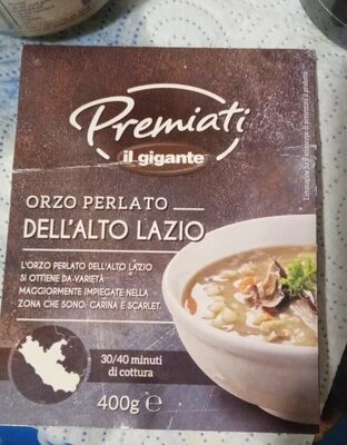 Orzo perlato dell'Alto Lazio