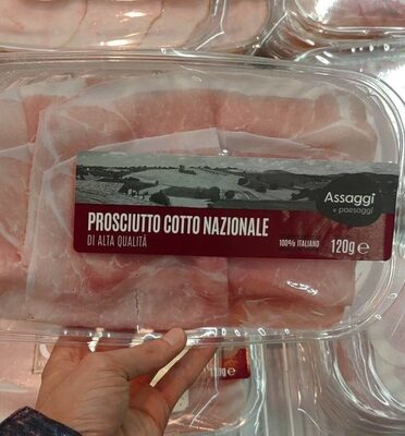 Prosciutto cotto nazionale di alta qualità