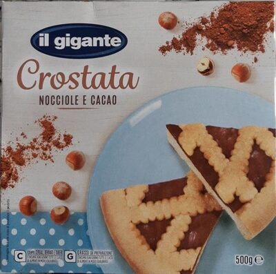 Crostata nocciole e cacao