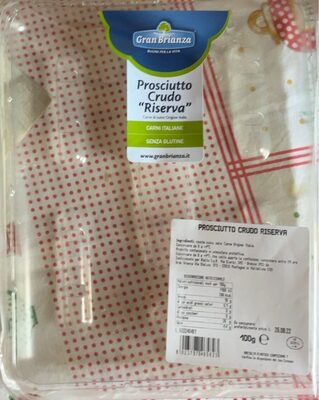 Prosciutto crudo “riserva”