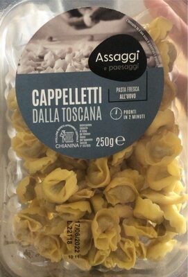 cappelletti dalla toscana front packaging
