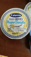 YOGURI GRECO magro vaniglia