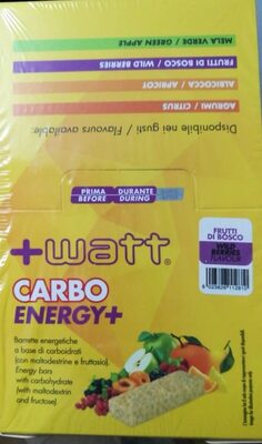 Carbo energy+ front packaging