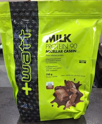 Milk protein 90 micellar casein front packaging
