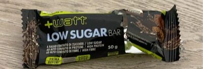 Low sugar bar front packaging