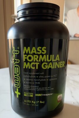 Mass formula mct gainer