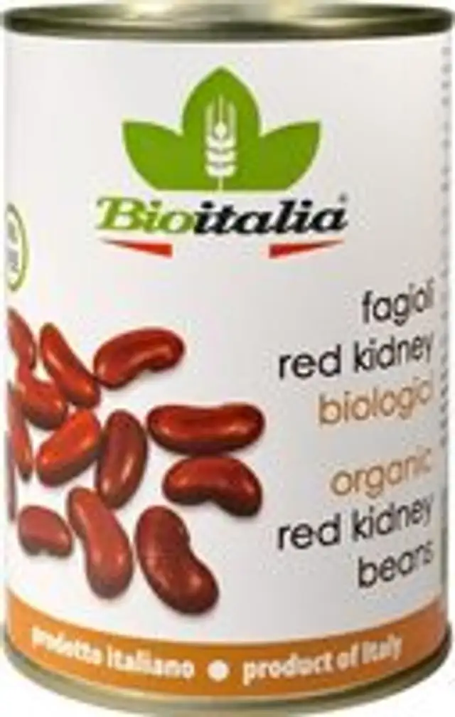 Organic red kidney beans