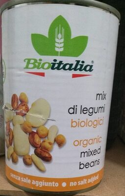 Bioitalia Mixed Beans Organic (400G) front packaging