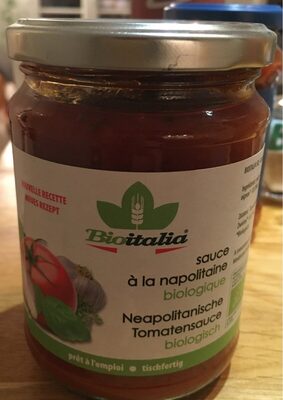 Sauce à la napolitaine front packaging