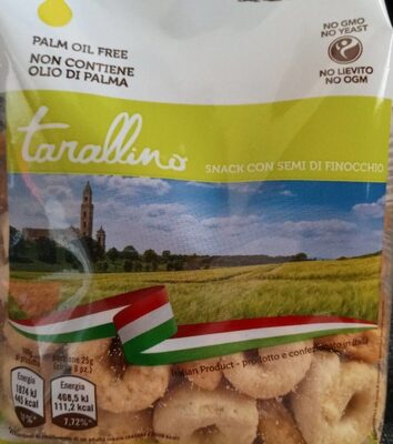 Tarallino ai semi di finocchio