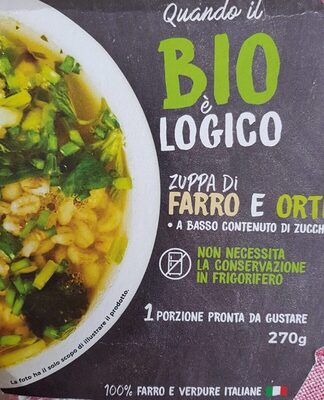 Zuppa di farro e ortiche front packaging