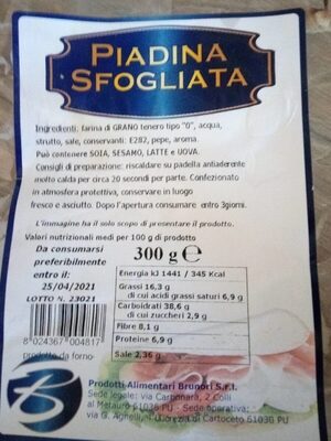 Piadina sfogliatina