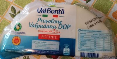 Provolone Valpadana DOP PICCANTE front packaging