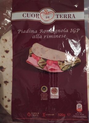 Piadina Romagnola IGP alla Riminese