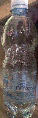 Acqua neve front packaging