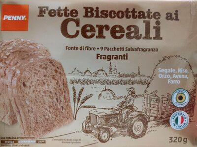 Fette biscottate ai cereali