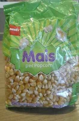 Mais per Popcorn front packaging