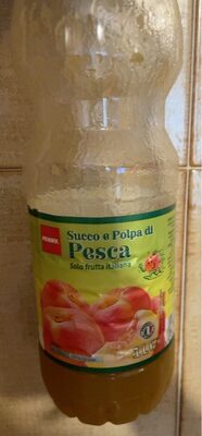 Succo e polpa di pesca