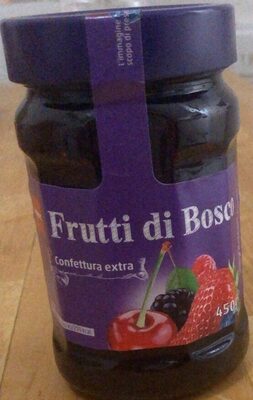 Frutti di bosco front packaging
