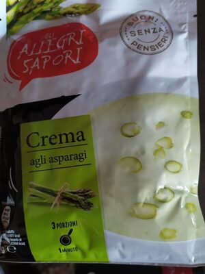 asparagus cream front packaging