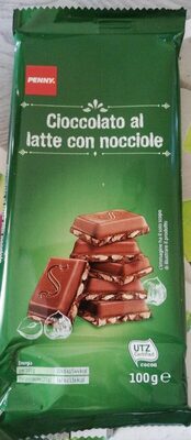 Cioccolato al latte con nocciole