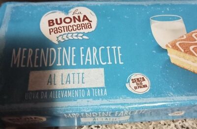 Merendine farcite al latte
