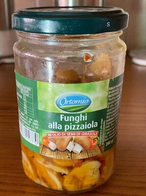 Funghi alla pizzaiola front packaging