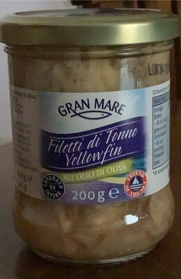 filetti di tonno Yellowfin front packaging