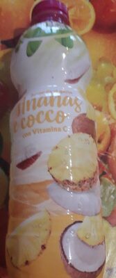 Ananas e cocco front packaging