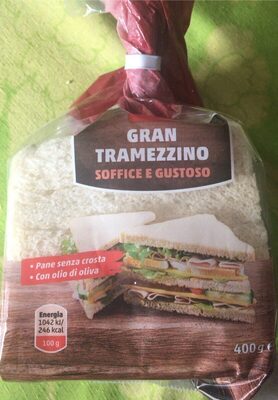 Gran tramezzino front packaging
