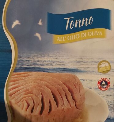 Tonno all'olio di oliva front packaging