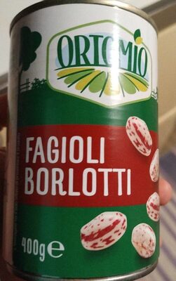 Fagioli borlotti front packaging