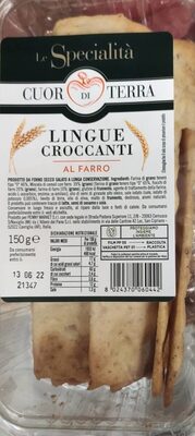 Lingue Croccanti front packaging