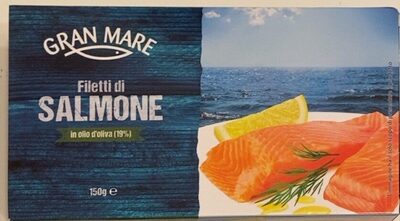 Filetti di salmone in olio di oliva