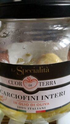cuor di terra - carciofini interi front packaging