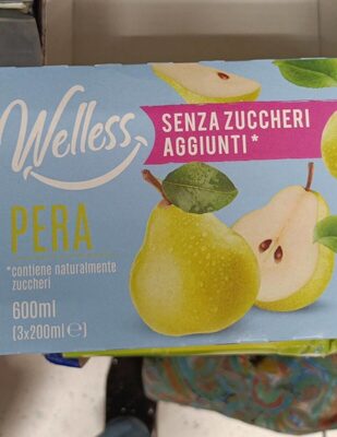 Pera senza zuccheri aggiunti