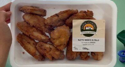 Alette arrosto di pollo