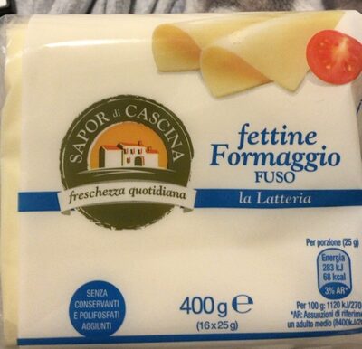 Fettine formaggio fuso