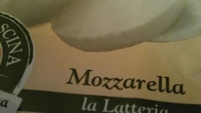 Mozzarella front packaging