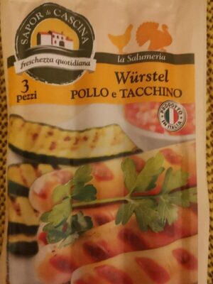 Wurstel pollo e tacchino front packaging