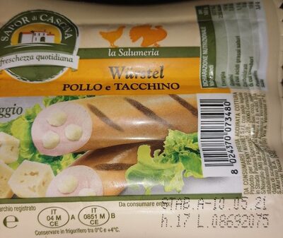 Wurstel pollo e tacchino