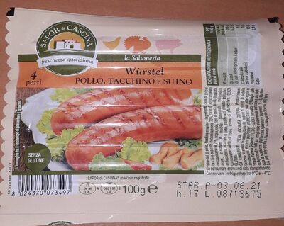 Wurstel front packaging