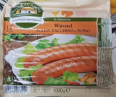 Wurstel Pollo Tacchino e Suino